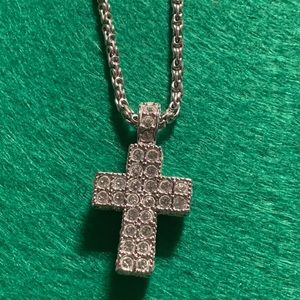 Authentic Swarovski cross necklace
